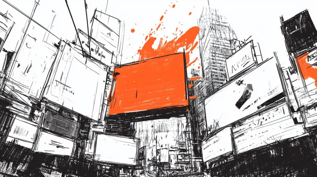 Billboards and signs